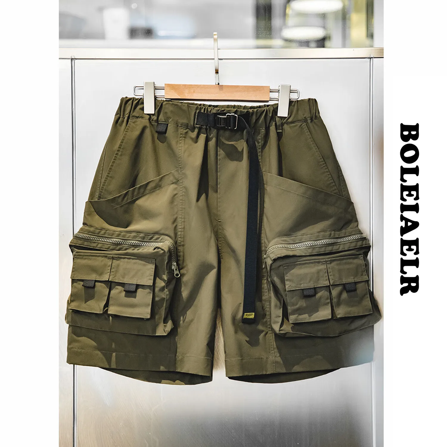 2023 Summer Outdoor Work Suit Multi Pocket Shorts Men's Loose Size cargo pants y2k sweatpants new high quality streetwear pants