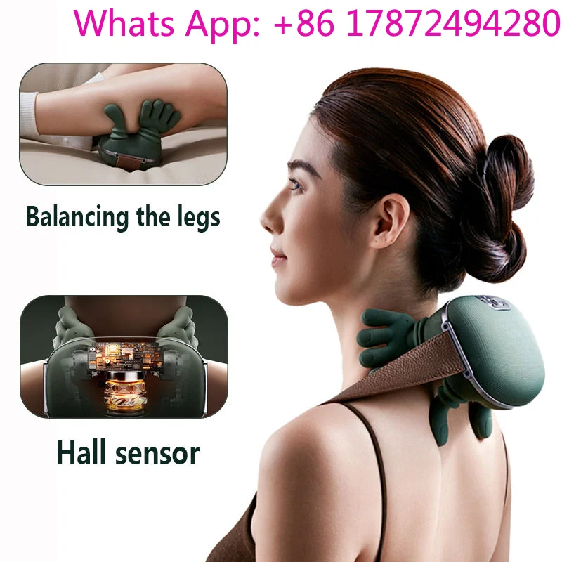 Deep Tissue Shiatsu Massager,  Simulation Kneading Shoulder Neck Massager with Soothing