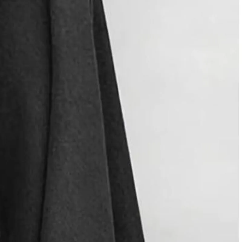 

Solid High Waisted Wide Leg Jeans Overlay Flare Denim Pants With Pockets For Women High Street Elegant Fashionable Long Jeans