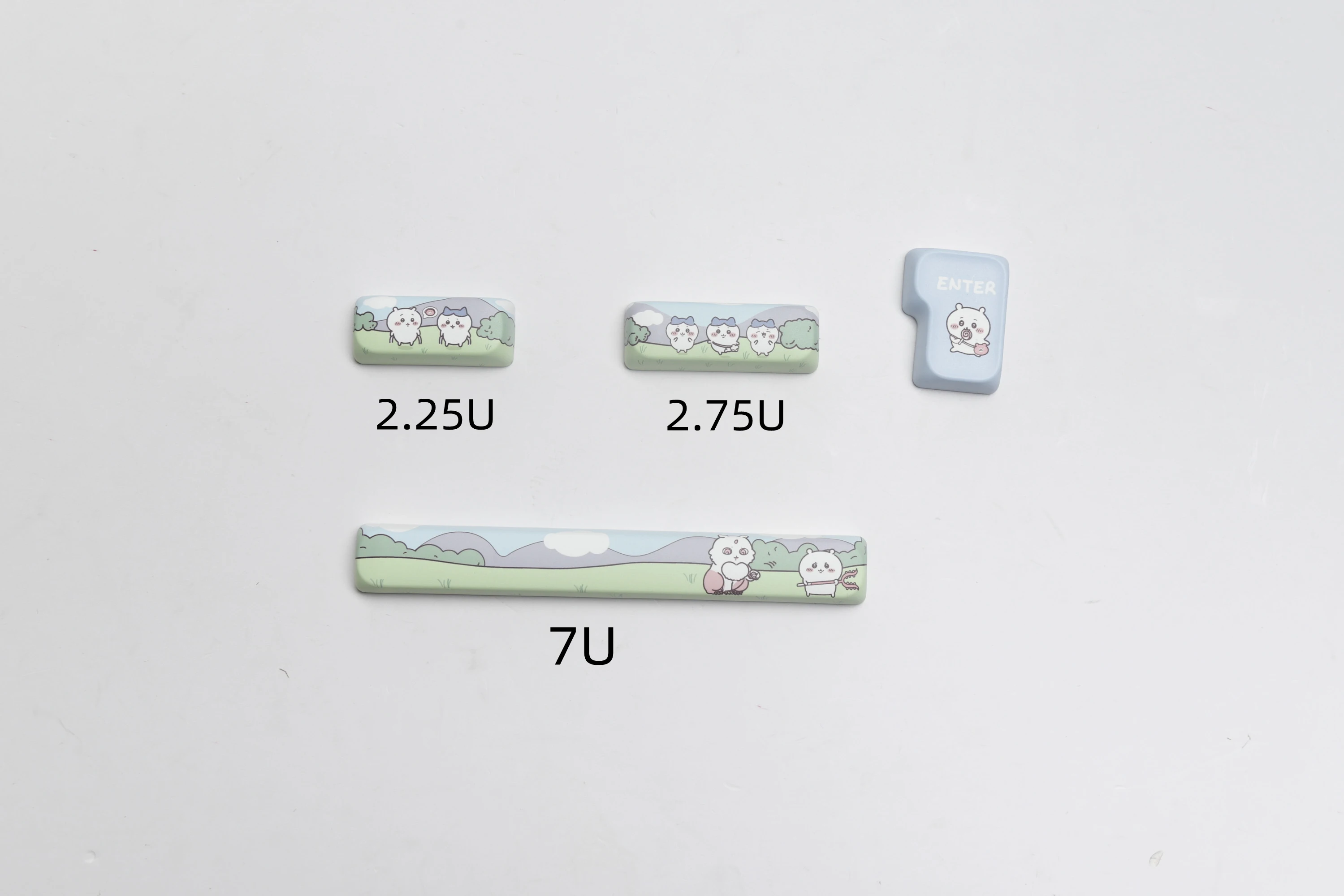 MOA/MOG keycaps Kohachi Keycaps PBT DYE-SUB Grote Set Leuke Anime 2.25U 2.75U voor Alice Mechanische Toetsenbord Maatwerk