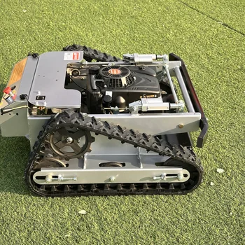 เครื่องตัดหญ้าอัตโนมัติแบบออฟโรด 800 มม. ควบคุมด้วยรีโมทคอนโ...