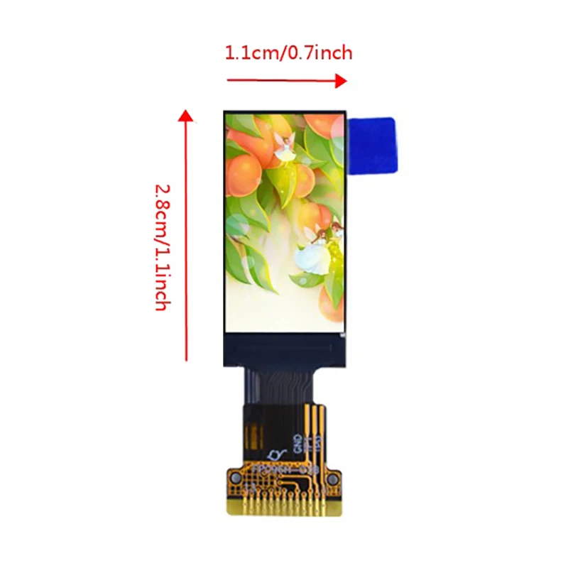 0.96 Inch IPS Display LCD Screen Module TFT Display 80*160 ST7735 Drive 3.3V 13PIN SPI HD Full Colorful For lcd Module