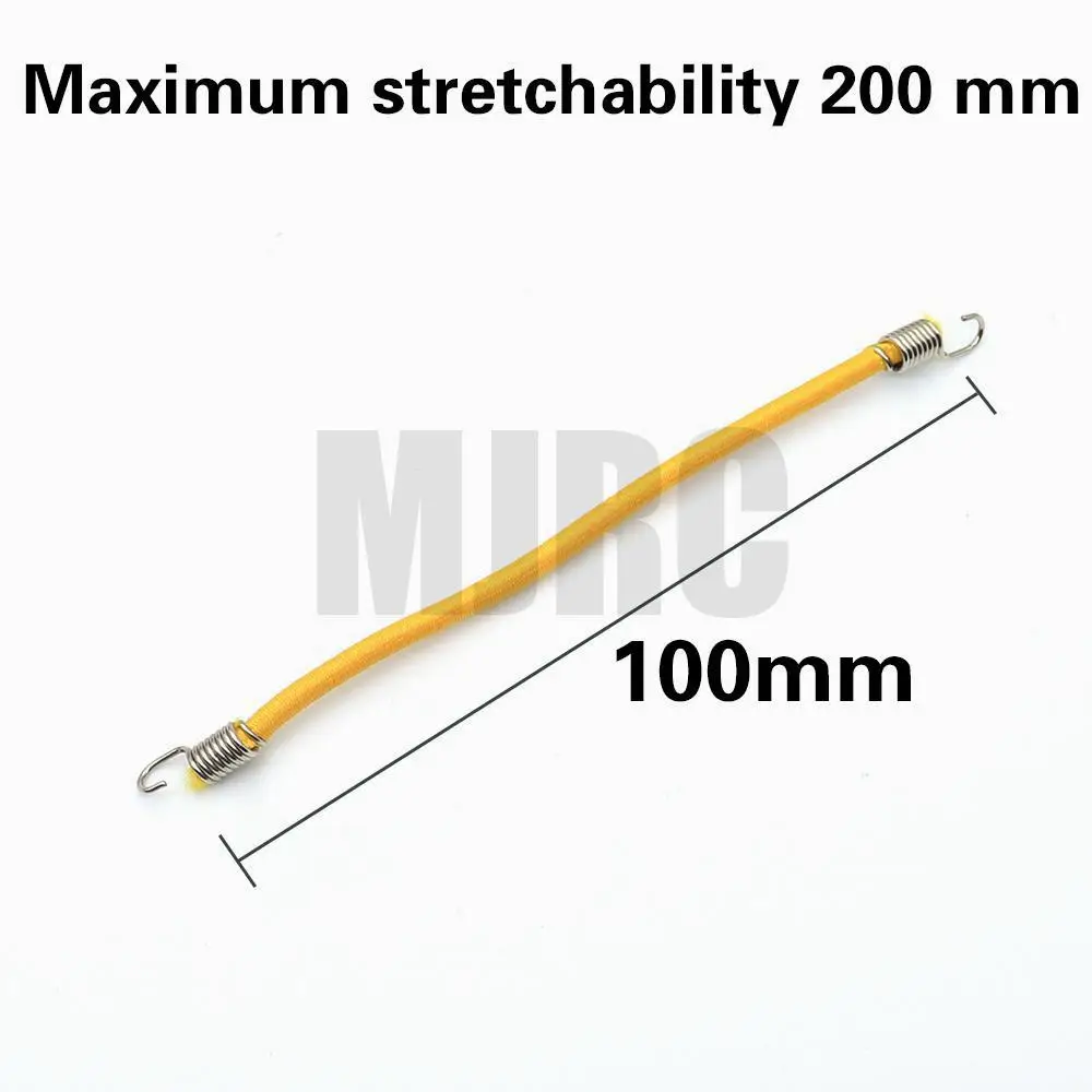 Elastic Luggage Net Car Roof Rack Storage Net With Hooks Rubber Band RC Parts For Axial SCX10 D90 RGT WPL D12 1/10 1/12 RC Car