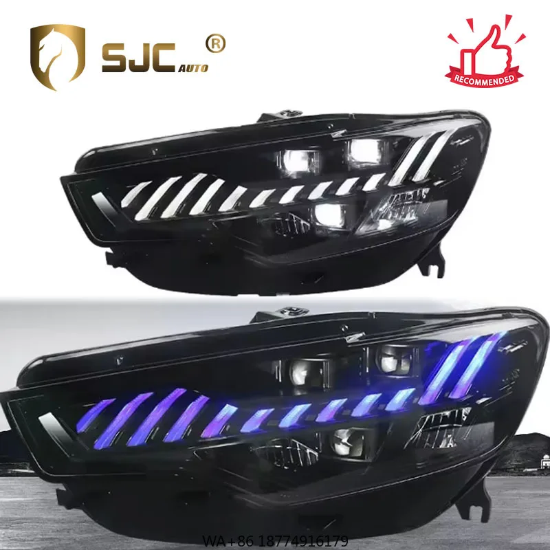 

Auto Headlights Assembly for A6 2012-2015 Front Turn Signal Lights for A6 High Quality Full LED Front Lamp