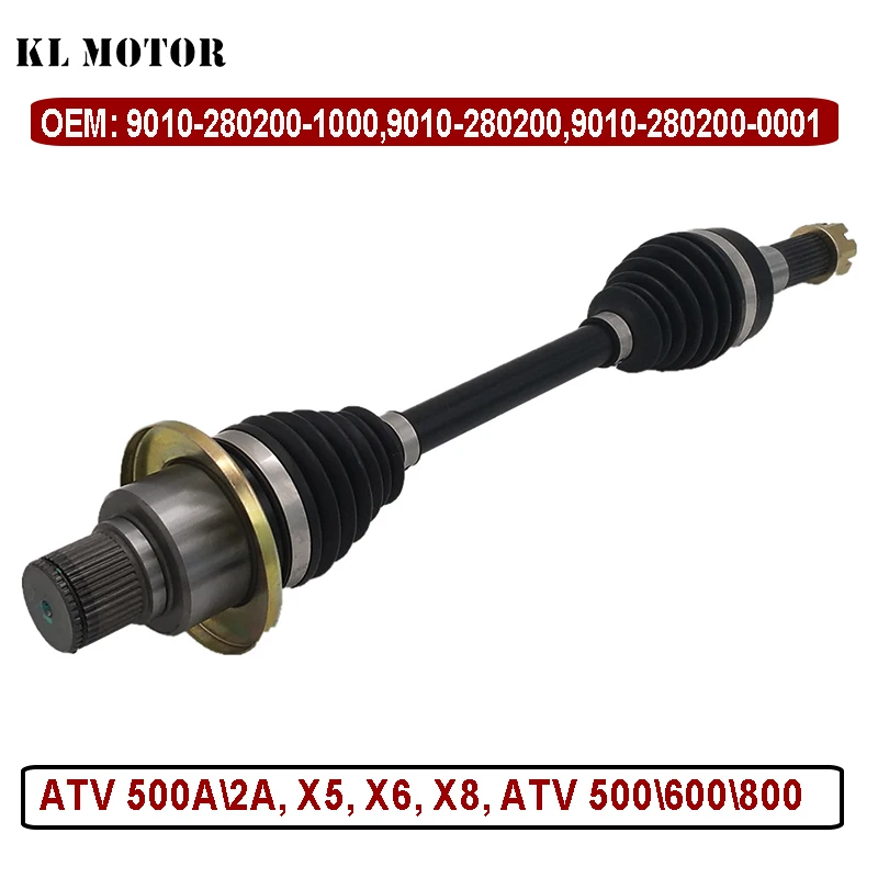 REAR RIGHT DRIVE SHAFT CV JOINT AXLE FOR CF500 500CC UTV ATV QUAD BUGGY SPARE PARTS 9010-280200-1000 QUAD GO KART