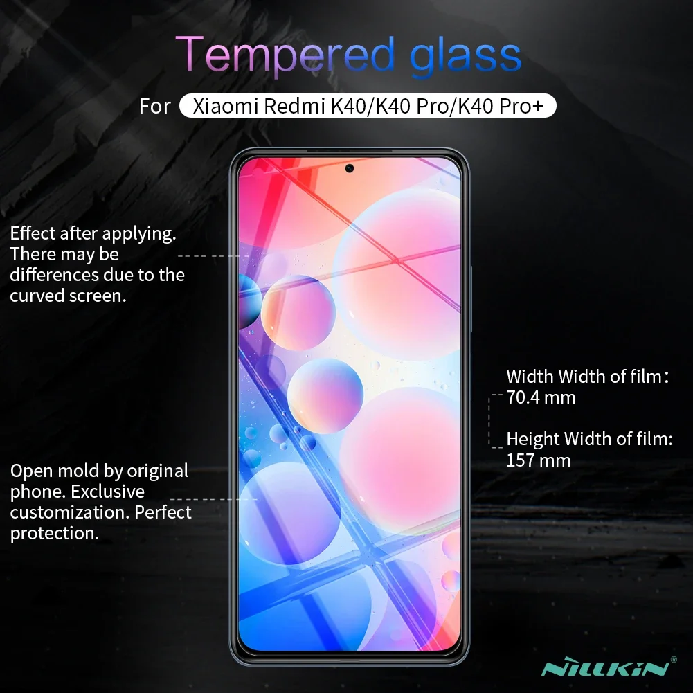 dla Xiaomi POCO X5 Pro X4 X3 NFC F4 F3 M3 Mi 12T 11T 10T 9T Szkło hartowane Nillkin Screen Protector Redmi Note 12 10s 9s 9 Pro