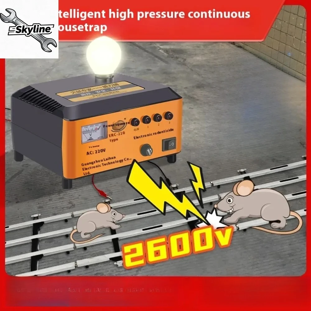 

Автоматическая электронная мышеловка, электрический экстребитель грызунов для кошек, домашняя высоковольтная мощная полевая мышь