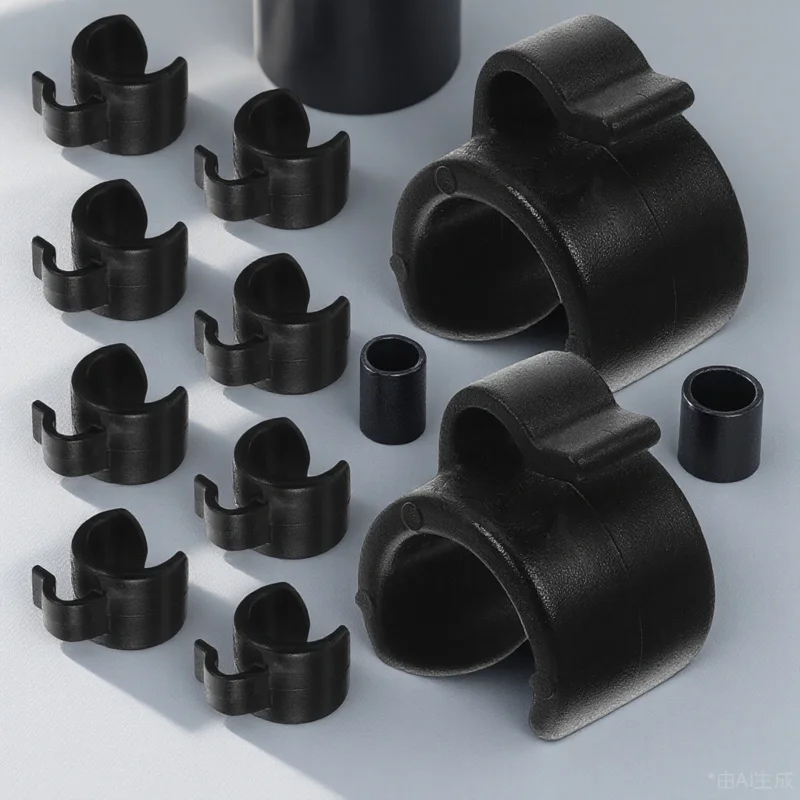 

20Pcs 25Mm Plastic Cable Clip for Tripod and Mic Stand Cord Holder Clamp for Organizing Audio Cables Setup