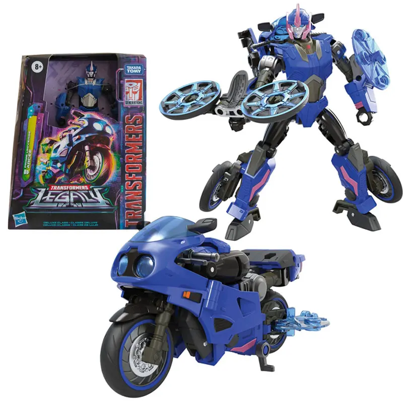 

TAKARA TOMY Transformers Arcee Motorcycle Legacy Genuine Deformation Robot Joint Movable Boy Toy Model Gift