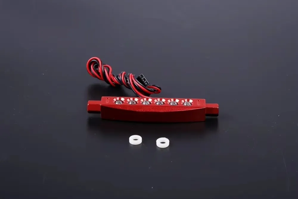 Precyzyjne obróbka CNC, pełny metalowy uchwyt lampy, tylny górny zespół światła tylnego do ROVAN ROFUN KM HPI BAJA 5B 5T 5SC