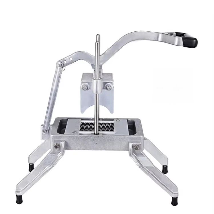 

1/4 Inch Blade Stainless Steel Potato Cutting Machine Commercial Manual Vegetable Onion Slicer Chopper