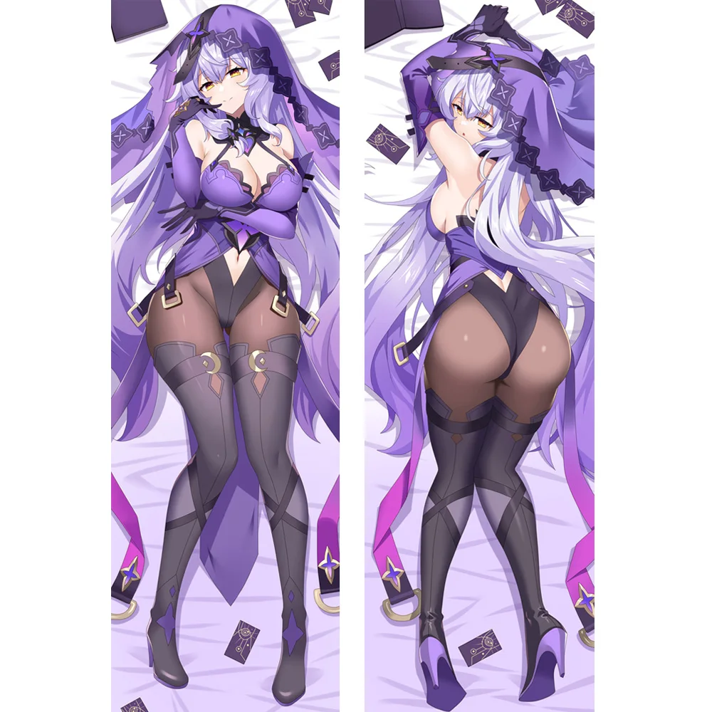 

Honkai: Star Rail Silver Wolf Anime Dakimakura Pillow Cover Black Swan Body Pillowcase