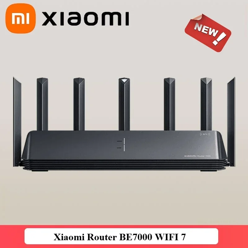 Xiaomi Mi Router BE7000 Tri-Band WiFi Repeater VPN 1GB Mesh USB 3.0 IPTV 4 X 2.5G Ethernet Ports Modem Signal Amplifier