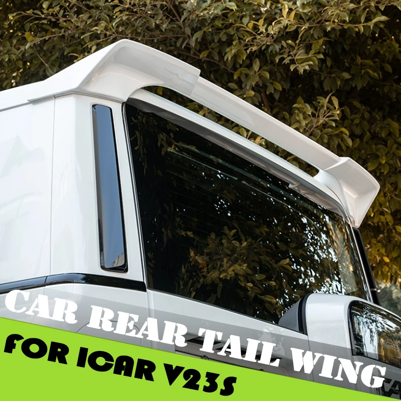 Car Tail Wing Fit for Chery ICAR V23S Modified Auto Sports Wind Wing Top Wing Car Exterior Accessories