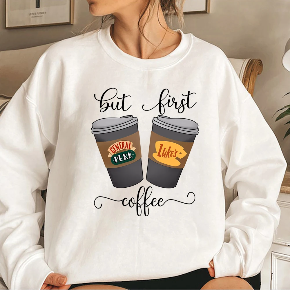 But First Coffee Hoodie Stars Hollow Connecticut Shirt TV Show Gilmore Girls Hoodies Lukes Coffee Hooded Sweatshirt Fans Gifts