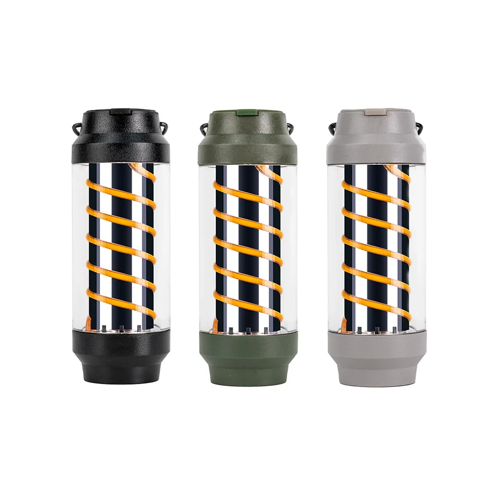 Outdoor Camping Spiral Air Pump Lamp Waterproof Lighting Multifunctional Portable Tent Atmosphere Hanging Lamp