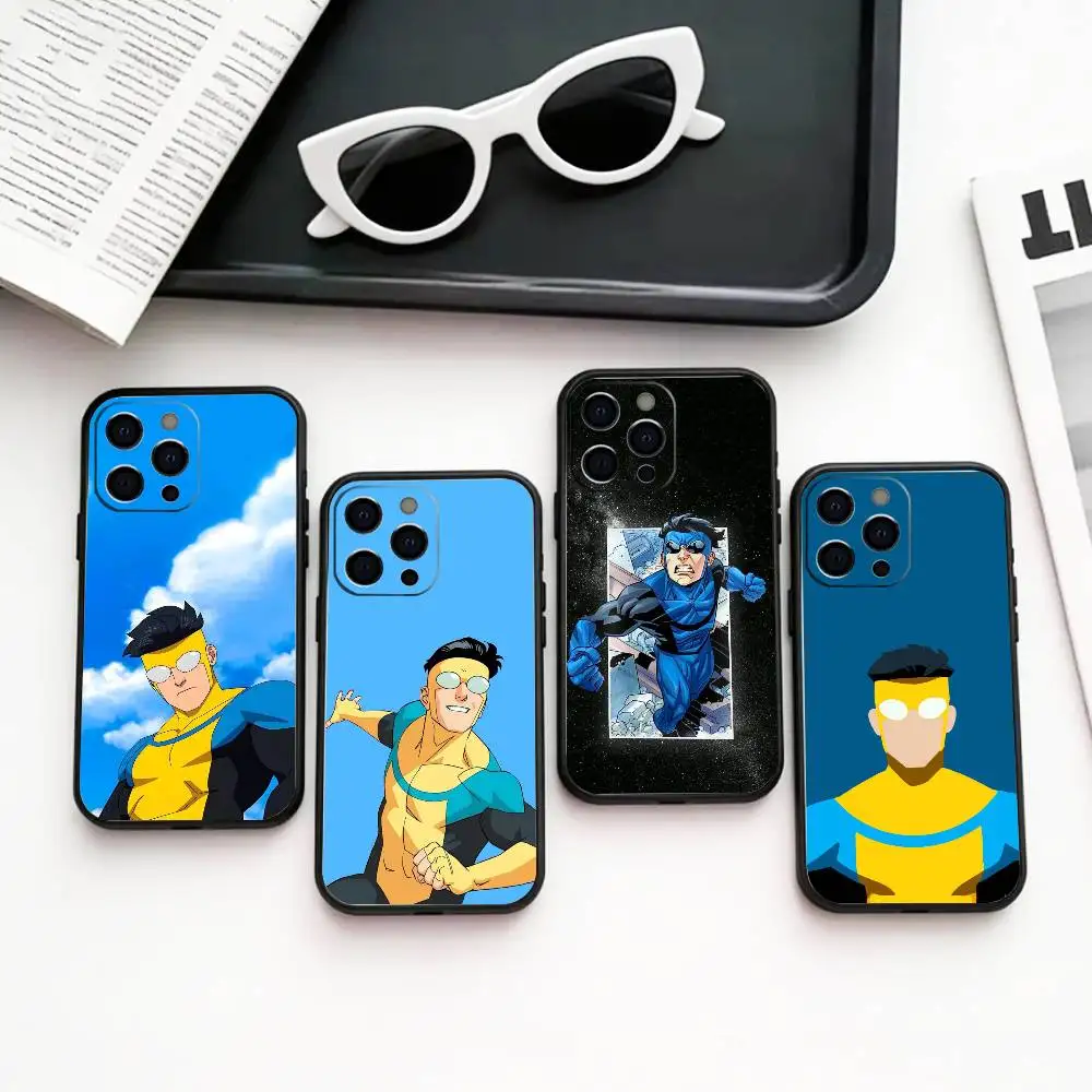 S-Subversive I-Invincible Cartoon   Phone Case Silicone Soft For IPhone 17 16 15 14 13 12 11 X XR Plus Pro Max Plus