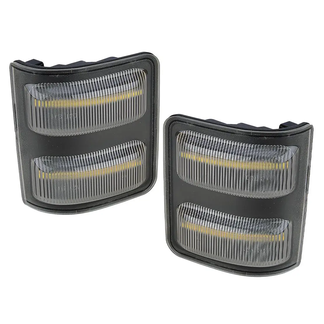 

1448141 1448140 Clear Lens Switchback LED Side Mirror Marker Light Fit For Lincoln Mark LT Ford F-250 F-350 F-450 Super Duty