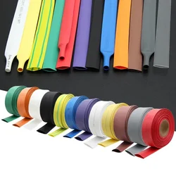 1 Meter alter Schrumpf schlauch durchmesser 1 2 3 4 5 6 7 8 9 10 12 14 16 20 25 30 40 50mm Kabels chutz hülse Folien draht Schrumpf folie