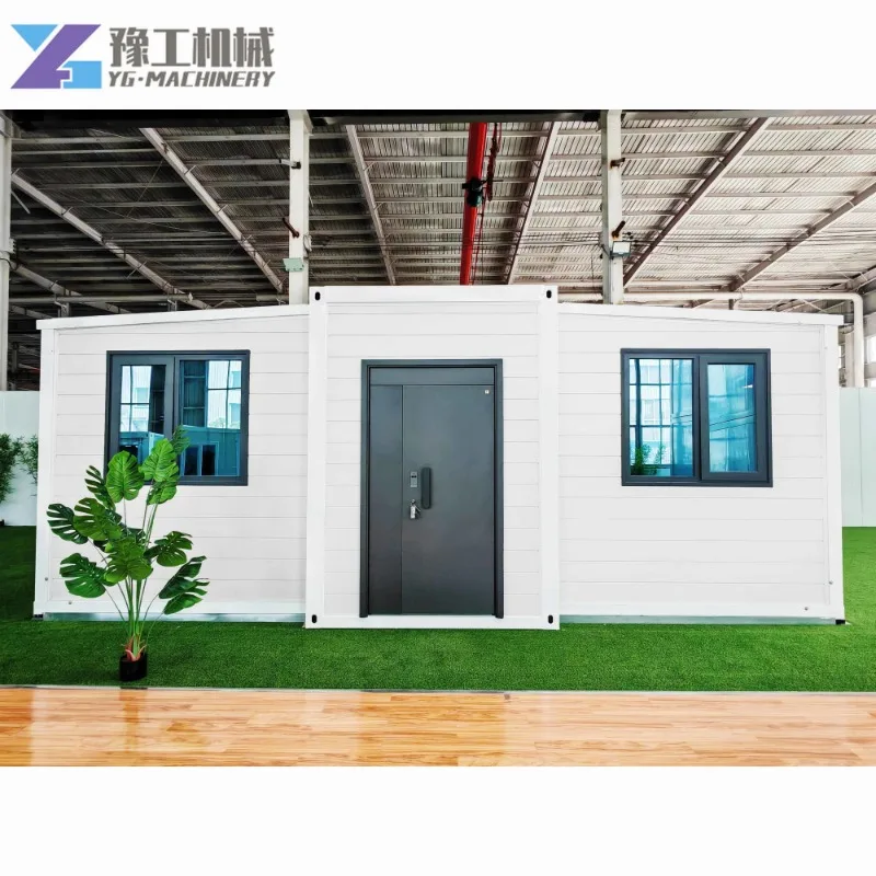 YG Luxury Mobile Prefabricated Steel Container Room 20/40 Feet 5 Bedrooms Double Wing Modern Design for Hotels and Houses