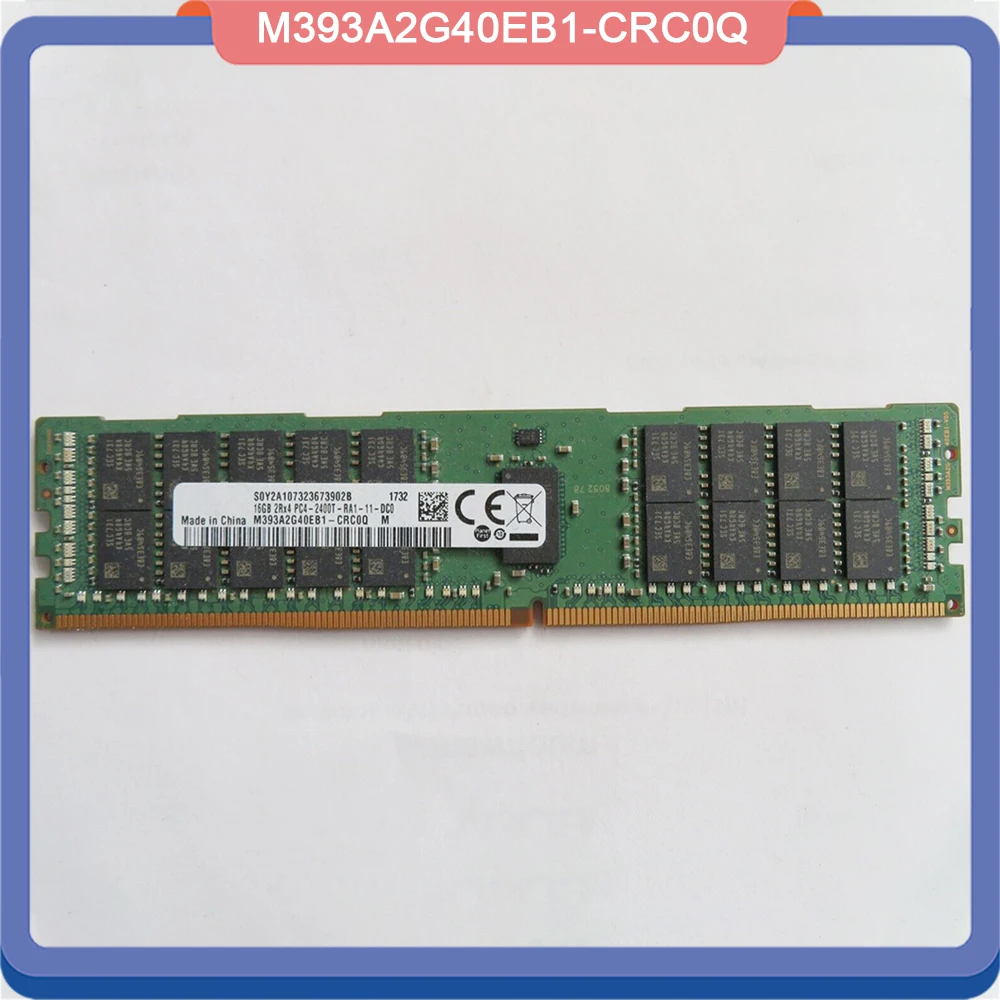 

M393A2G40EB1-CRC0Q RAM 16GB 16G 2RX4 2400T 2400 DDR4 REG For Samsung Server Memory Fast Ship High Quality