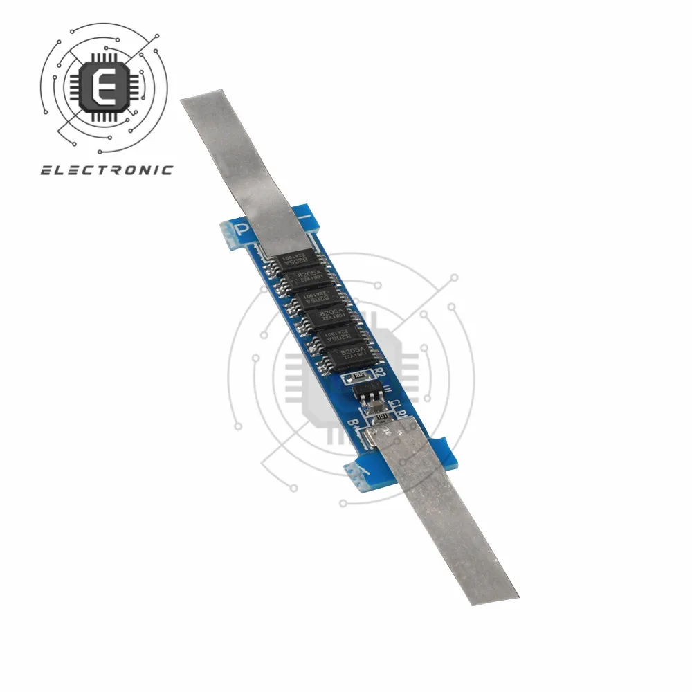 1S 3,7 V 4.5A 6A 9A li-ion BMS PCM Placa de protección de batería PCM para batería de iones de litio 18650