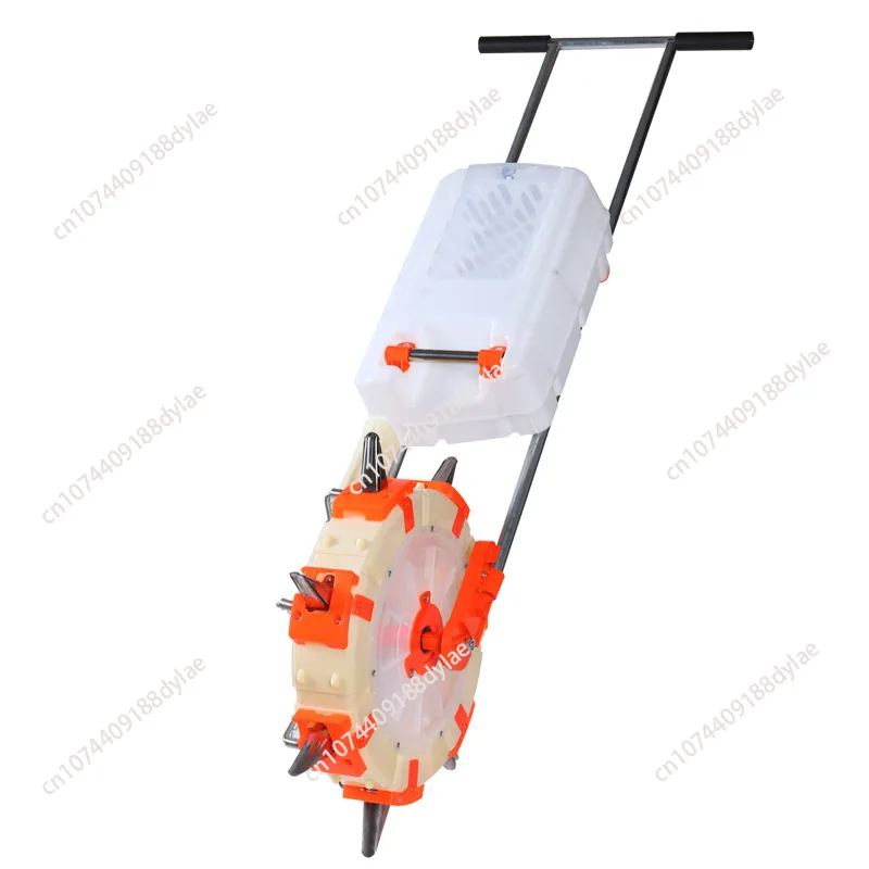 

Hand Push Fertilizer Corn Soybean Rice Fertilizer Slider Roller Fertilizer Stainless Steel Duckbill