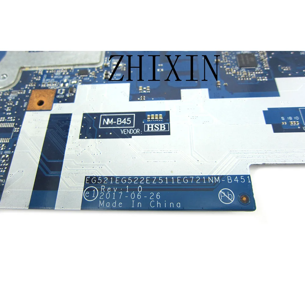 

yourui For Lenovo Ideapad 320-15IKB Laptop Motherboard I5-8250U CPU UMA 4G RAM DDR4 5B20R19898 NM-B451 Notebook Mainboard