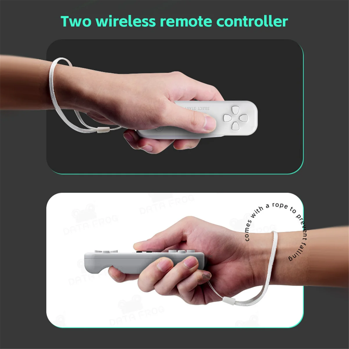 RISEN Y2 FIT 2.4G Wireless Game Controller Retro Game 4K Classic Motion Sensing Game Console Video Game Built in 1000 Games