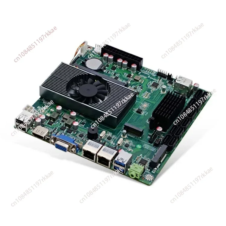 

Материнская плата Mini ITX NAS с 11-й 4-ядерным процессором N5095, серверная плата NAS 12SATA3.0