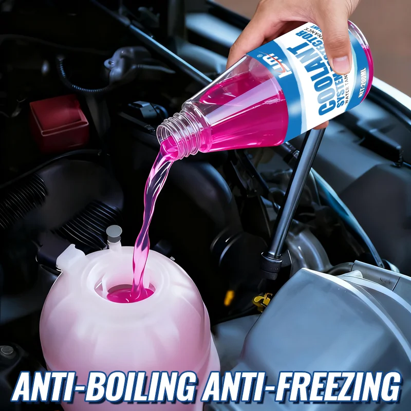 KJM 200ML High-Performance Car Coolant Additive Anti-Boiling Anti-Freezing Radiator Fluid for Long-Lasting Engine Protection