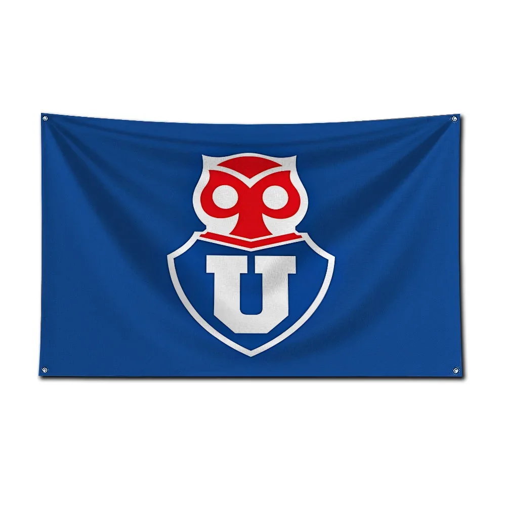 University of Chile Polyester Digitally Printed Banner, Perfect for Garage or Indoor/outdoor Decoration To Show Your Team Pride