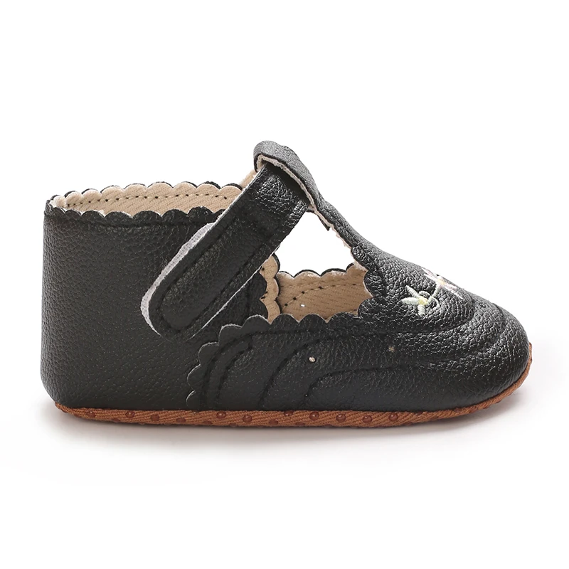0-18M Baby Mädchen Prinzessin Schuhe Niedlich Gedruckt Weichen Stoff Unten Anti-rutsch Frühling und Herbst Prinzessin Schuhe erste Schritt Schuhe – Detail 15