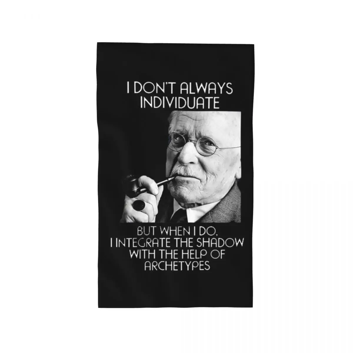 Custom Carl Jung - Individuate 2 Soft Face Towel Quick Dry Pool Bath Cotton Towels Absorbent