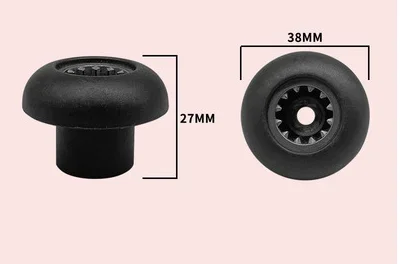 1 pçs para smoothie máquina acessórios universal wall-disjuntor cogumelo cabeça rolamento de engrenagem almofada de borracha 12 dentes liquidificador conector