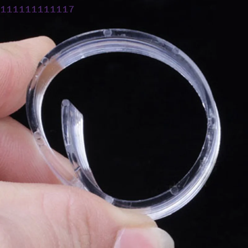 

10CM Plastic Wrist Watch Display Stand Clear Jewelry Packaging Show Case Holder Total Height Watch Sale Tool