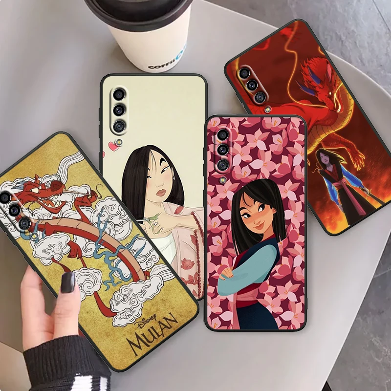 

Mulan Disney Fashion Cool For Samsung A53 A52 A33 A32 A51 A71 A21S A13 A73 A50 A22 A23 A03 A72 A54 A12 5G Black Funda