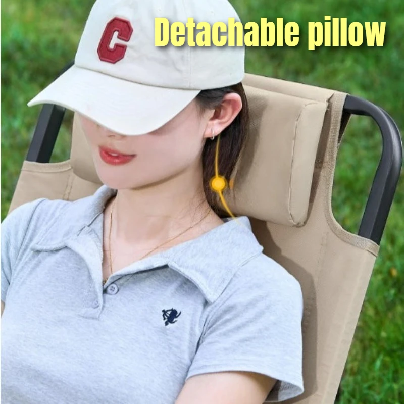 الترفيه قابل للتعديل كرسي قابل للطي التخييم في الهواء الطلق الكربون الصلب مريحة كراسي صالة واحدة استراحة الغداء التخييم Suppleis