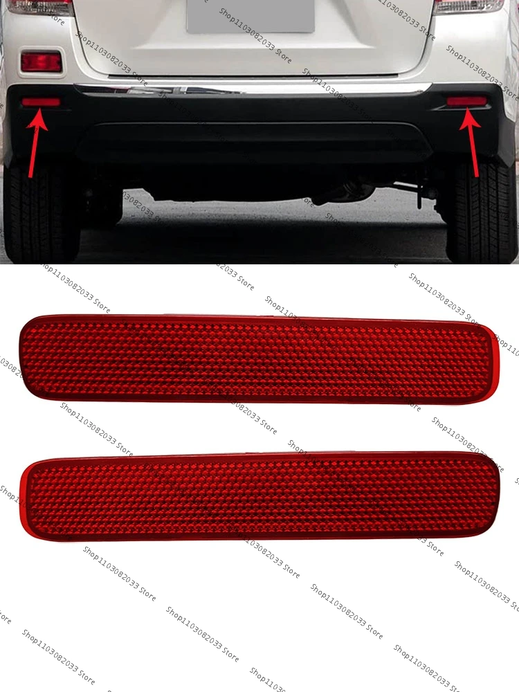 

For Toyota Highlander 2011 2012 2013 2014 Rear bumper reflector Rear Bumper Reflector Fit 81920-0E021 81910
