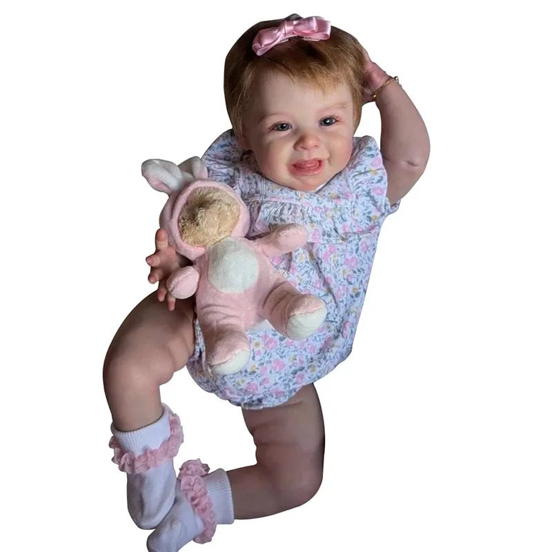 19 inch 48 cm levensechte harper Bebe pop herboren populaire Limited Edition pop pasgeboren pop