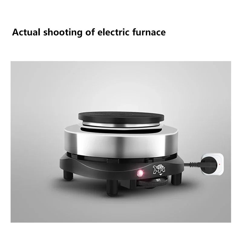 Household electric heating stove tea stove adjustable temperature coffee making Mocha pot heating stove glass water boiling