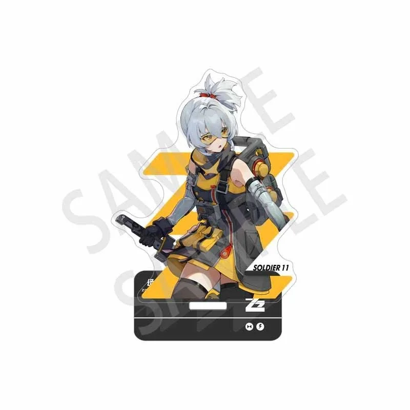 10cm Game Zenless Zone Zero Acrylic Stand Cute Cosplay Figure Nicole Demara Billy Kid Model Plate Desk Decor Gifts