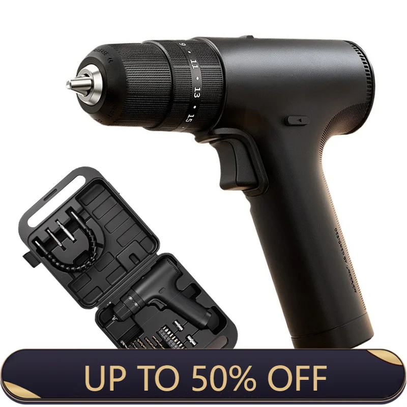 12V Electric Drill Mini Portable Cordless Electrical Drill Set DIY Adjustable Household Drills Multifunctional Power Tool Kit