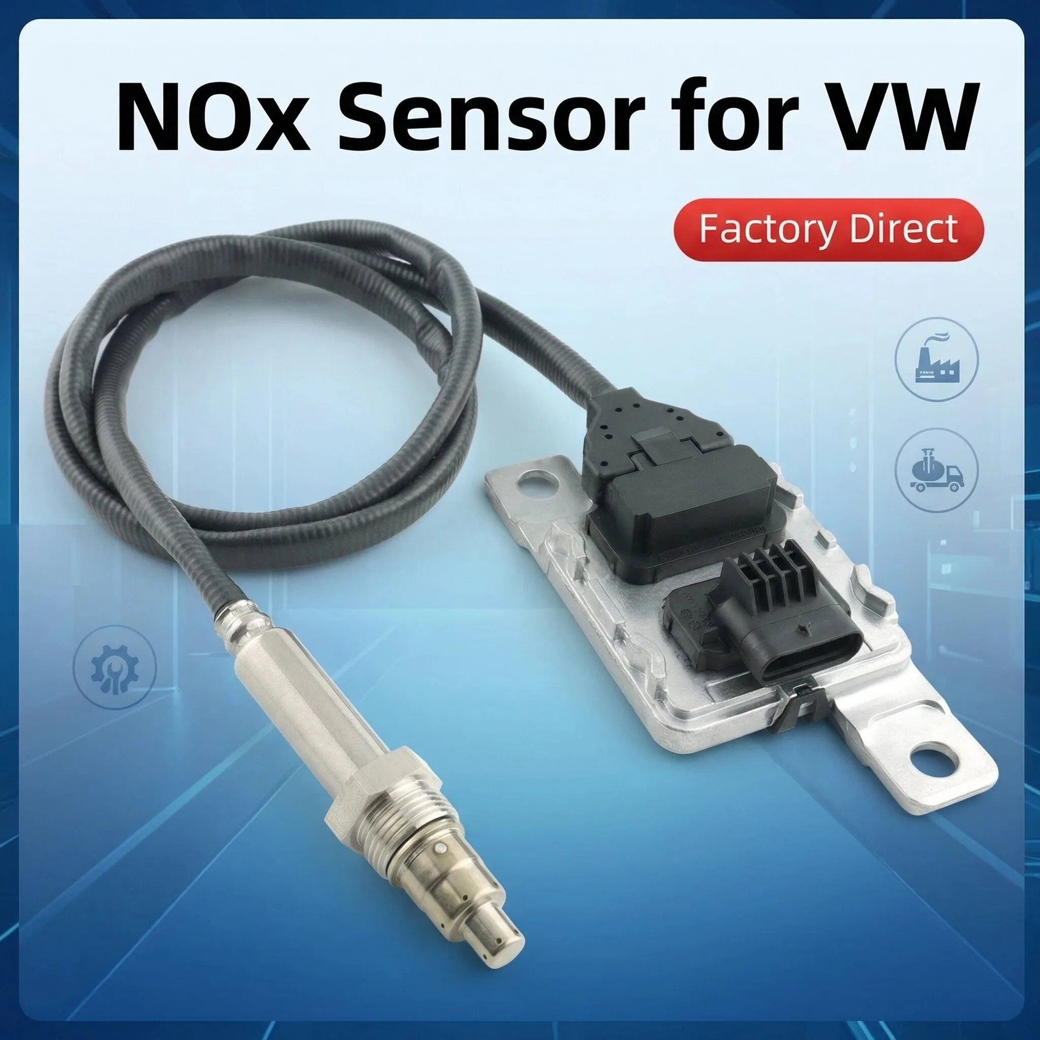 8R0907807AG  PAC907807A SNS0487B  The brand-new NOx sensor For VW AUDI Q5 SQ5 8R0 Quattro 3.0 TDI Euro VI AAA9191200000