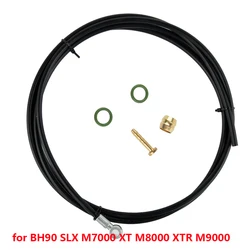 2.0mx5.0mm Bike Brake Hose Kit MTB Hydraulic Oil Disc Brake Tube Cable For Shimano BH90/SLX/M7000/XT/M8000/XTR/M9000 Brakes