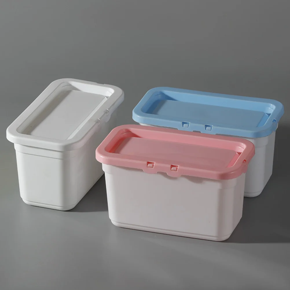 3 Pcs Laundry Beads Storage Box Containers For Organizing Powder Case Powders Holder Detergent Boxes Clothes