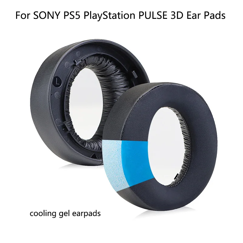 For SONY PS5 PlayStation PULSE 3D Headset Ear Pads Headphone Earpad Replacement Cushions Ear Cover Earmuff Headphone Earpads