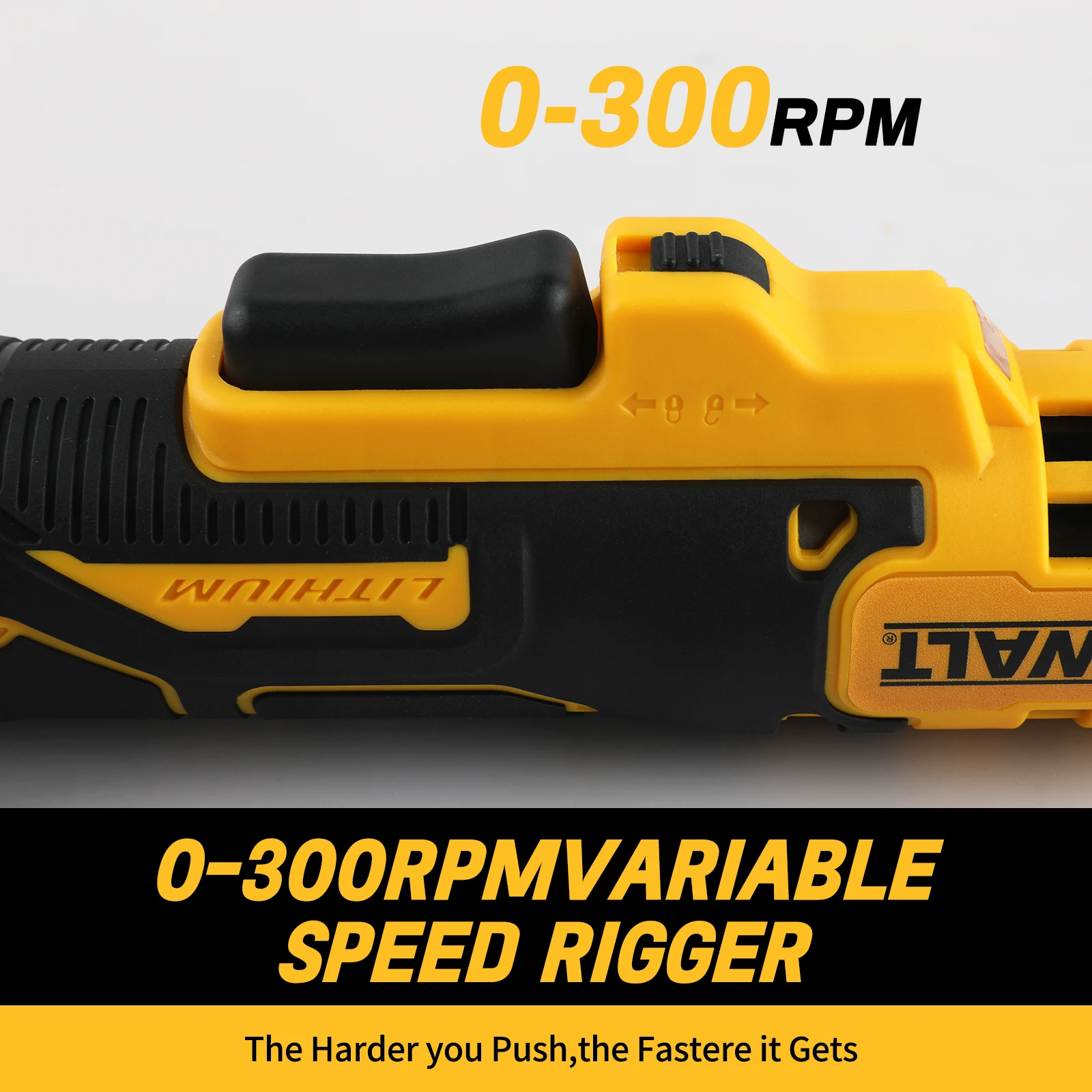DEWALT DCF513B 20V Brushless Gear Wrench 101N.m Torque 0-300rpm 1/2"&3/8" Chuck for Bolt Tightening/Unscrewing in Construction image 5
