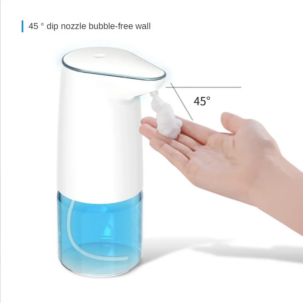 Automatischer Schaumseifenspender, berührungslose Schaumseifenspender, 500 ml Hand-Liquip-Seifenspender, Infrarotsensor, wiederaufladbar