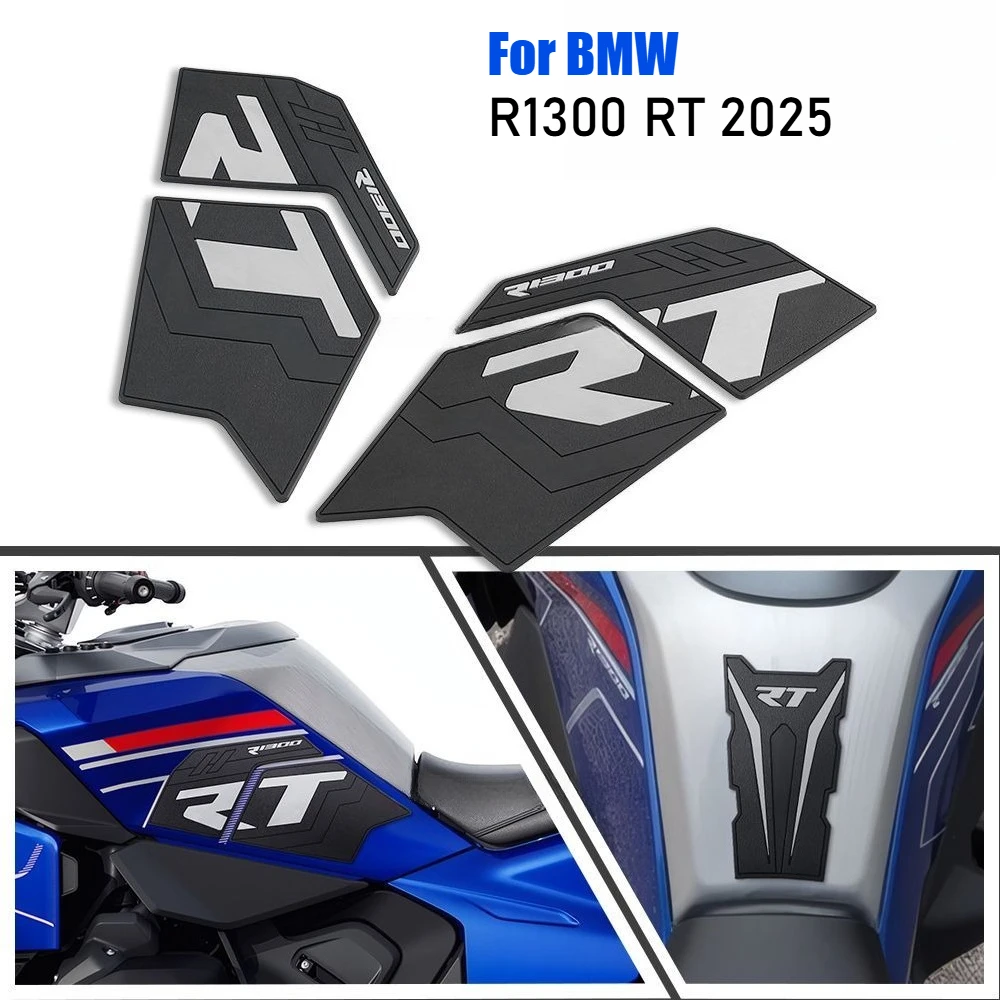 

New For BMW R1300RT R 1300 RT R1300 RT 2025 Motorcycle Accessories Non-slip scratch-resistant Rubber Tank Pad Stickers Decals